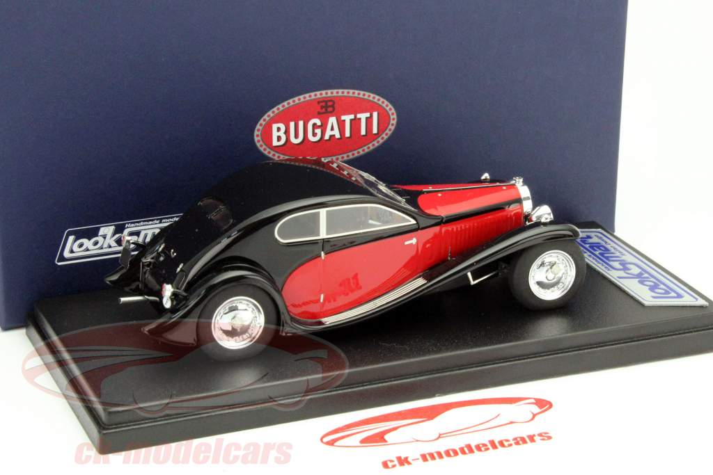 Bugatti 50T Superprofilee 黒 / 赤 1:43 LookSmart