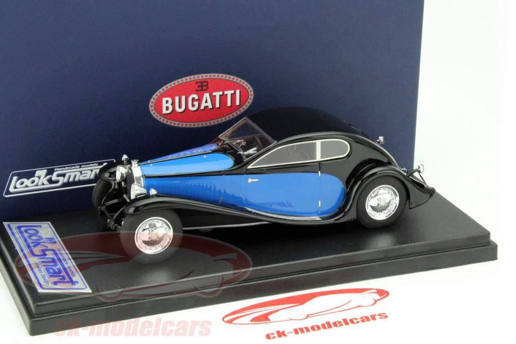 Bugatti 50T Superprofilee noir / bleu 1:43 LookSmart