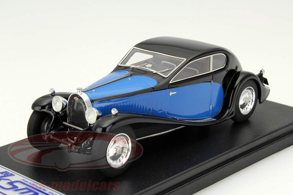 Bugatti 50T Superprofilee black / blue 1:43 LookSmart