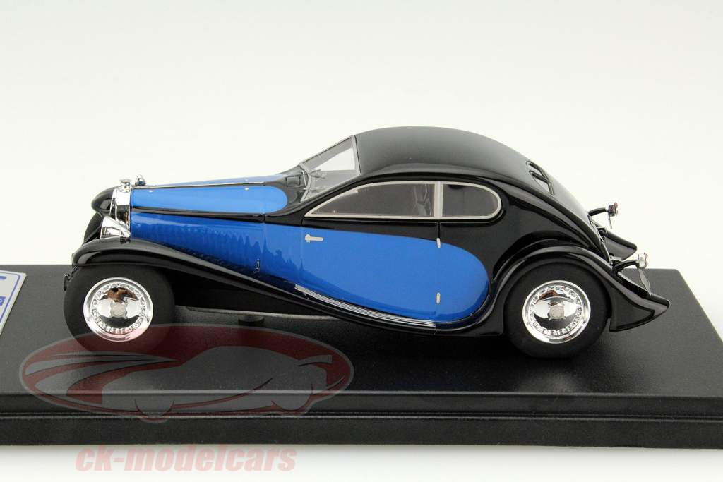 Bugatti 50T Superprofilee black / blue 1:43 LookSmart