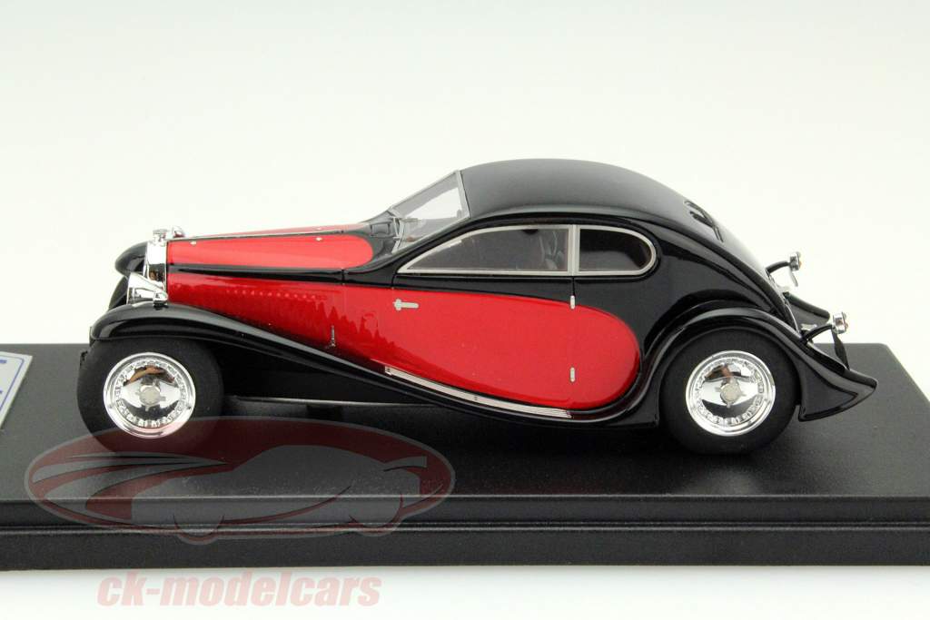 Bugatti 50T Superprofilee 黒 / 赤 1:43 LookSmart