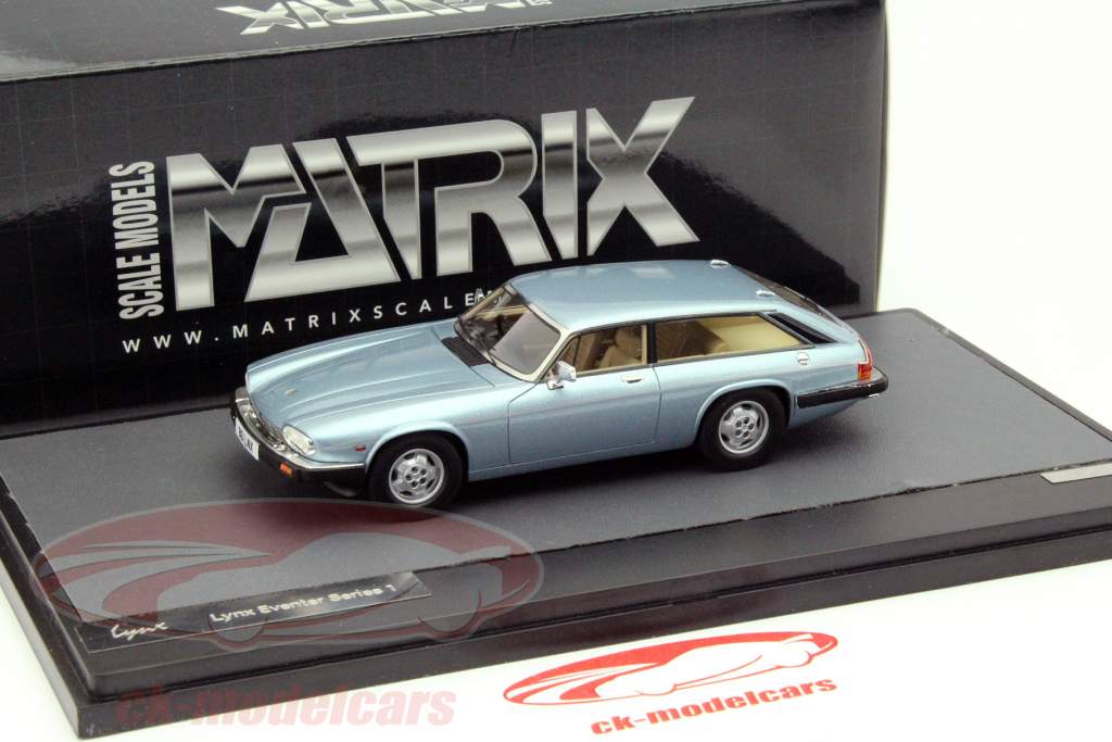 Matrix 1:43 Jaguar XJS Estate (Lynx Eventer) Year 1985 blue