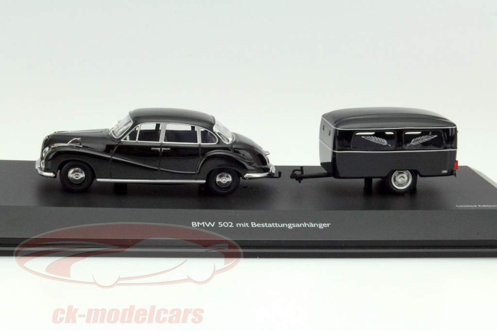 宝马 502 柩车 黑色 1:43 舒克 Schuco