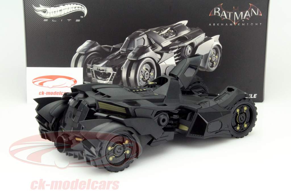 Batmobile Batman Arkham Knight 2015 mat sort 1:18 HotWheels Elite
