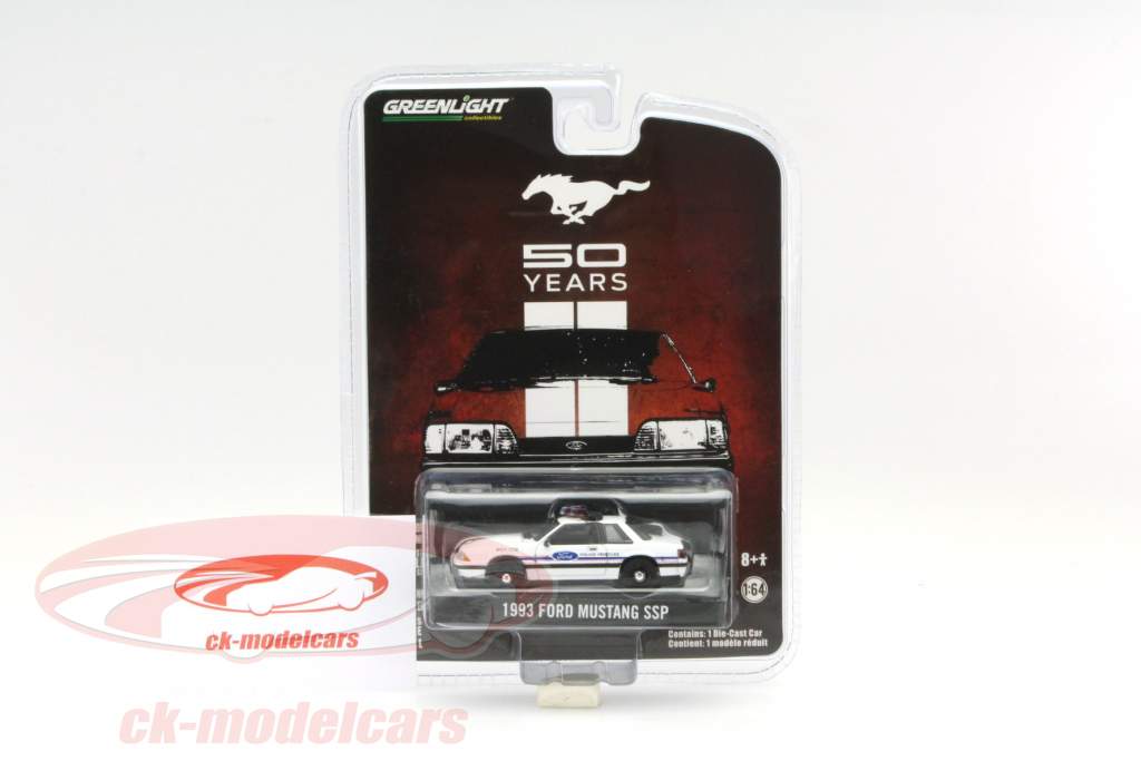 Ford Mustang Policía Año 1993 1:64 Greenlight