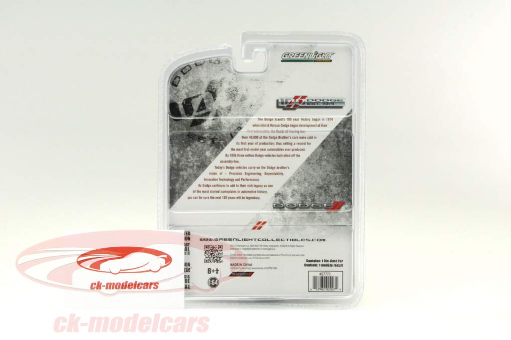 Dodge Challenger R/T Ano 1970 vermelho 1:64 Greenlight