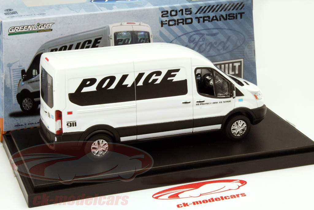 Ford Transit Polizeitransporter Baujahr 2015 1:43 Greenlight