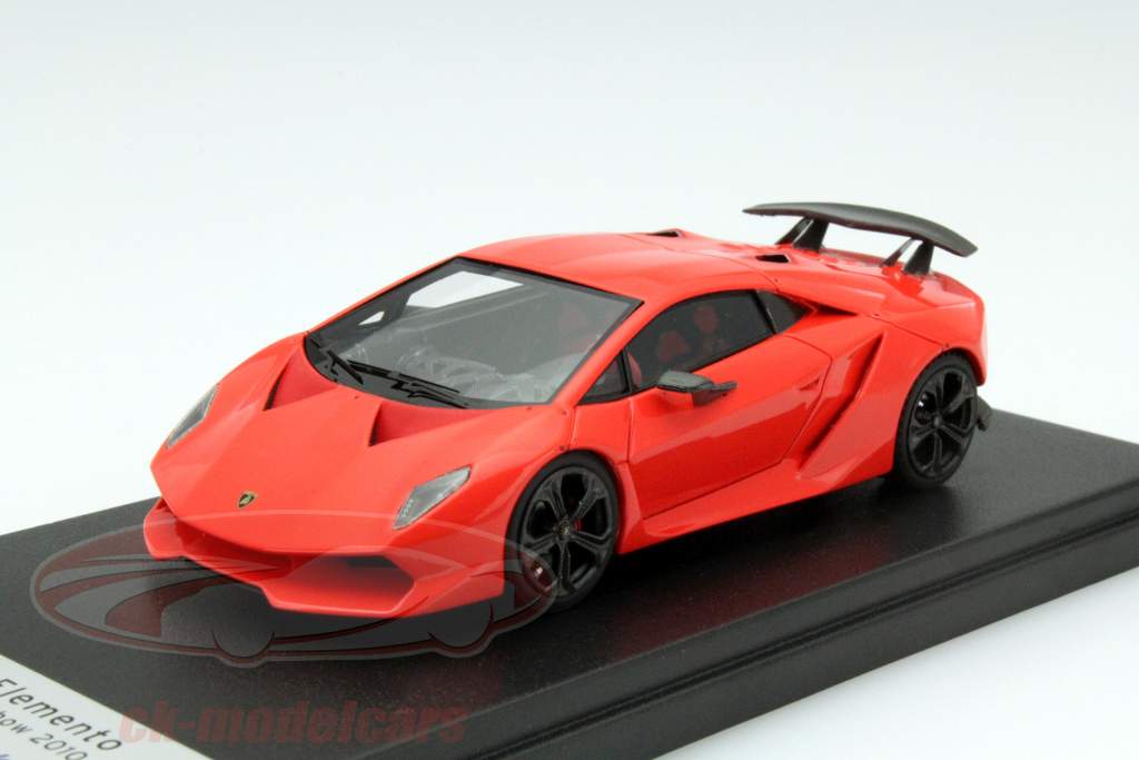Lamborghini Sesto Elemento Paris Motor Show 2010 оранжевый 1:43 LookSmart
