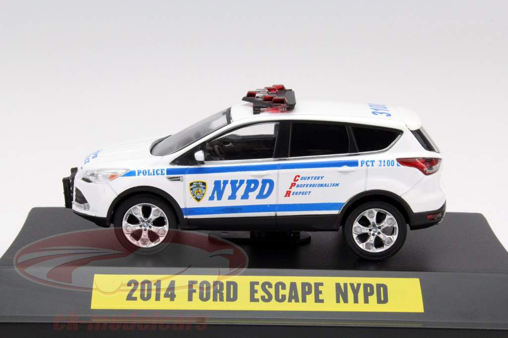 Ford Escape NYPD Год 2014 1:43 Greenlight