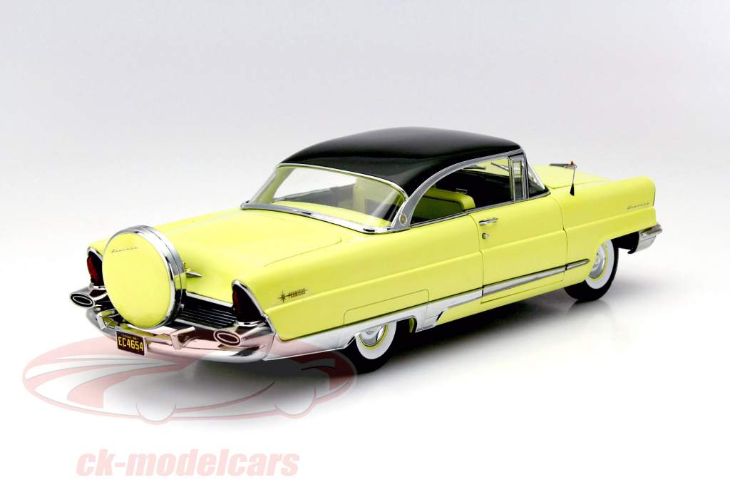 Lincoln Premiere Hard Top Year 1956 black / yellow 1:18 SunStar