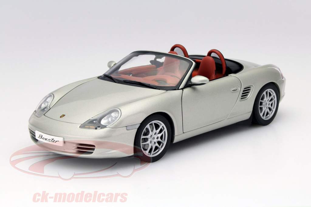 Porsche Boxster 986 Cabriolet prata 1:18 AUTOart
