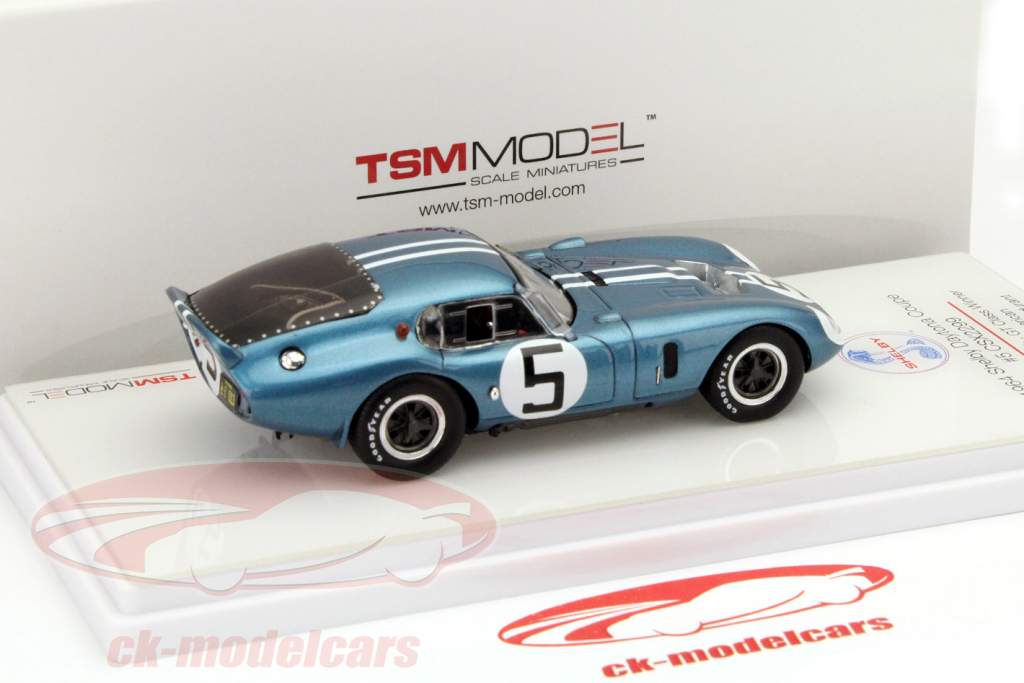 谢尔比代托纳双门轿跑车 #5 勒芒24小时耐力赛1964 Bondurant, Gurney 1:43 TrueScale