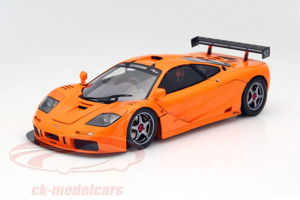McLaren F1 LM-XP1 Experimental Prototype Année 1995 orange 1:18 TrueScale