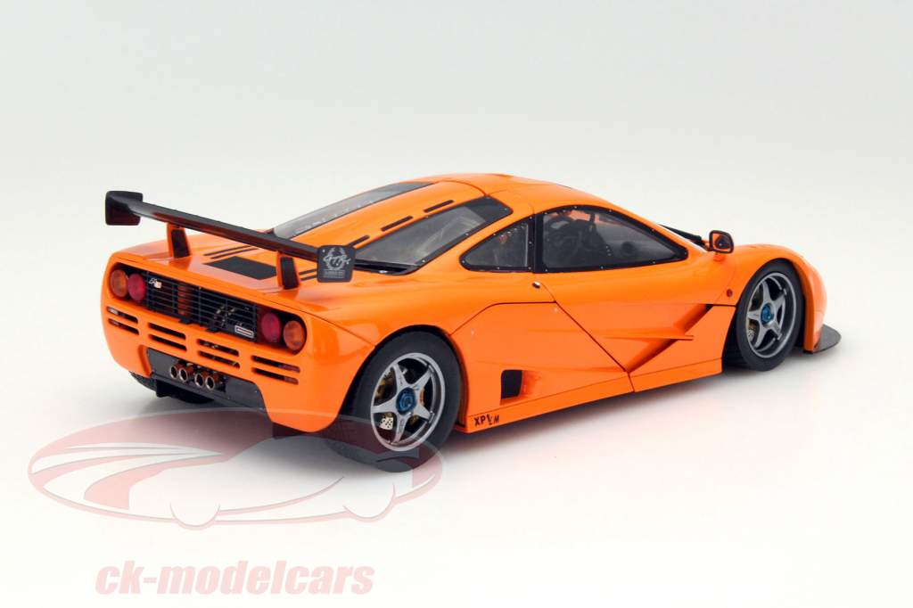 McLaren F1 LM-XP1 Experimental Prototype Année 1995 orange 1:18 TrueScale