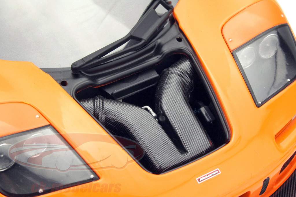 McLaren F1 LM-XP1 Experimental Prototype Année 1995 orange 1:18 TrueScale
