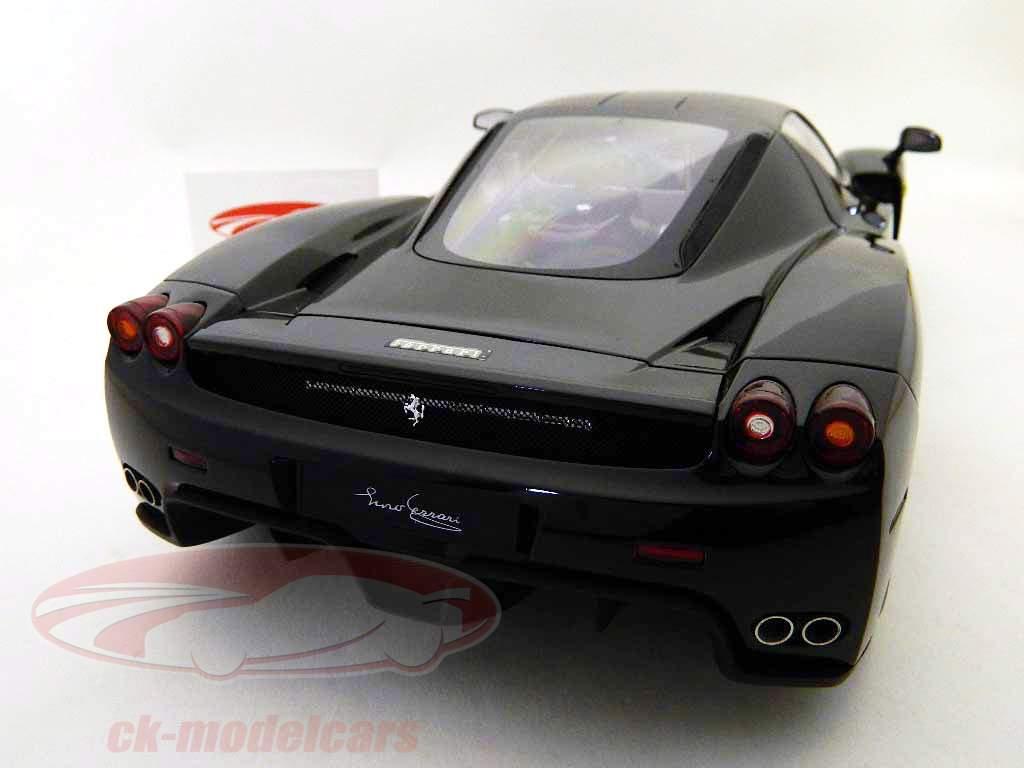 自動車 Ferrari Enzo Matte Black Kyosho Kyosho 1/64 Ferrari Enzo GT Concept Matte Black Mini Car in
