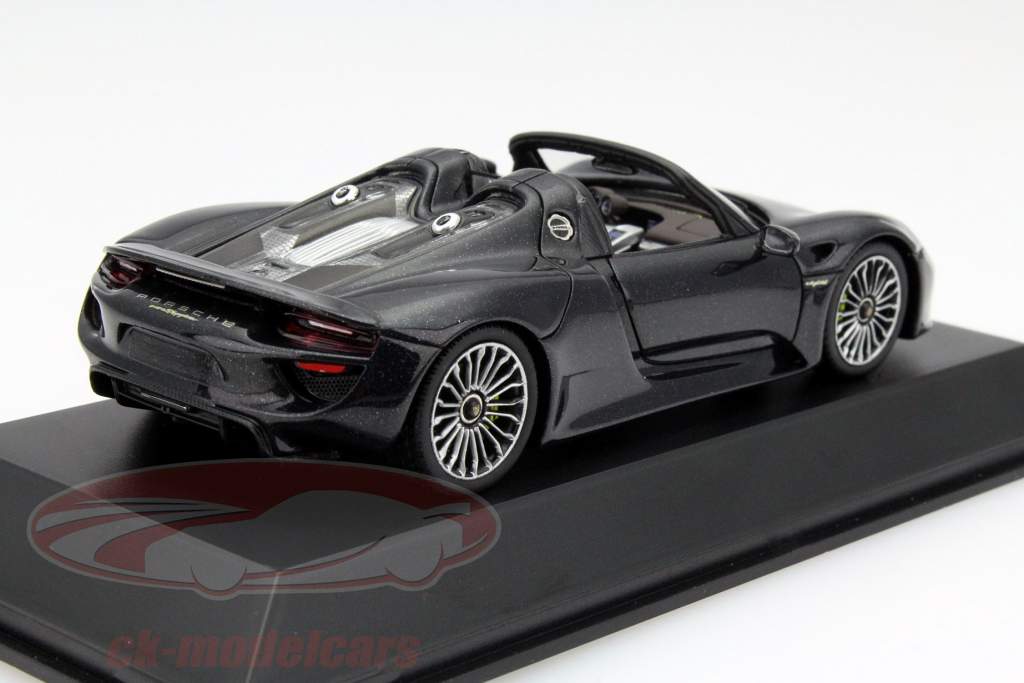 保时捷 918 Spyder 2014年 黑色 1:43 Spark