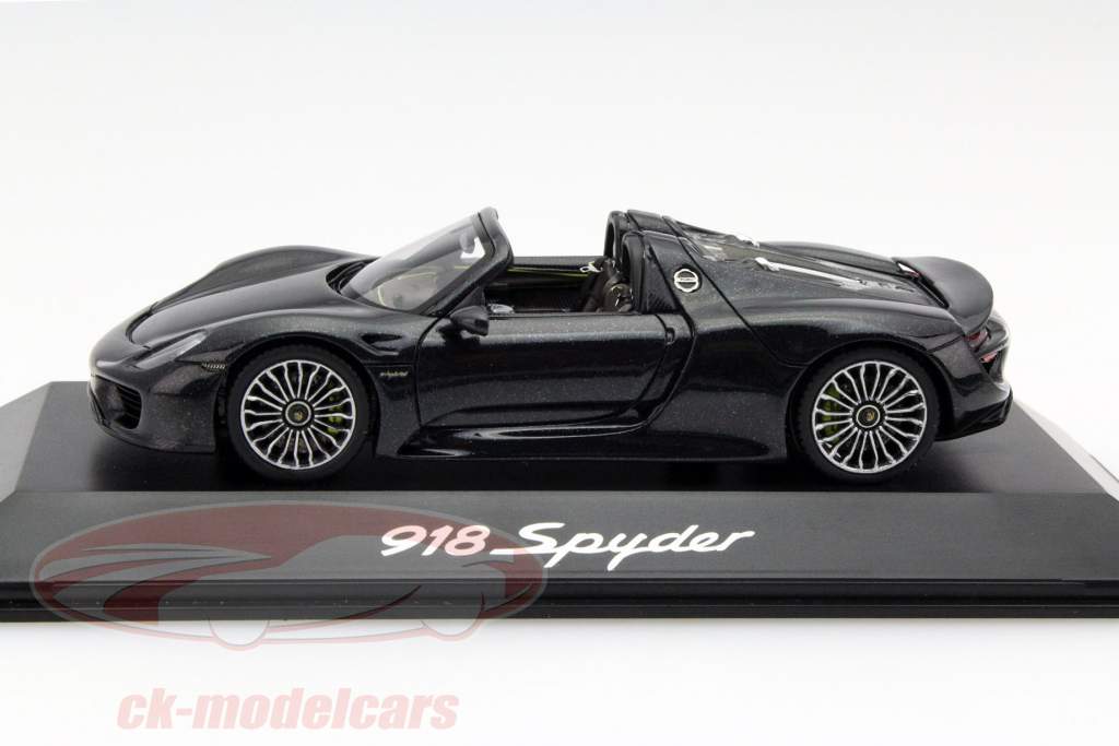 保时捷 918 Spyder 2014年 黑色 1:43 Spark