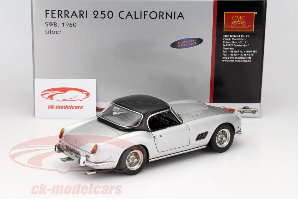 ミニカー CMC FERRARI 250 CALIFORNIA SWB, 1960 rot CMC Ferrari 250 California SWB, 1960 sold at auction on 21st