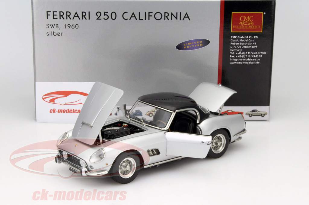 CMC 1:18 フェラーリ250 GTカリフォルニアスパイダーSWB 1960年