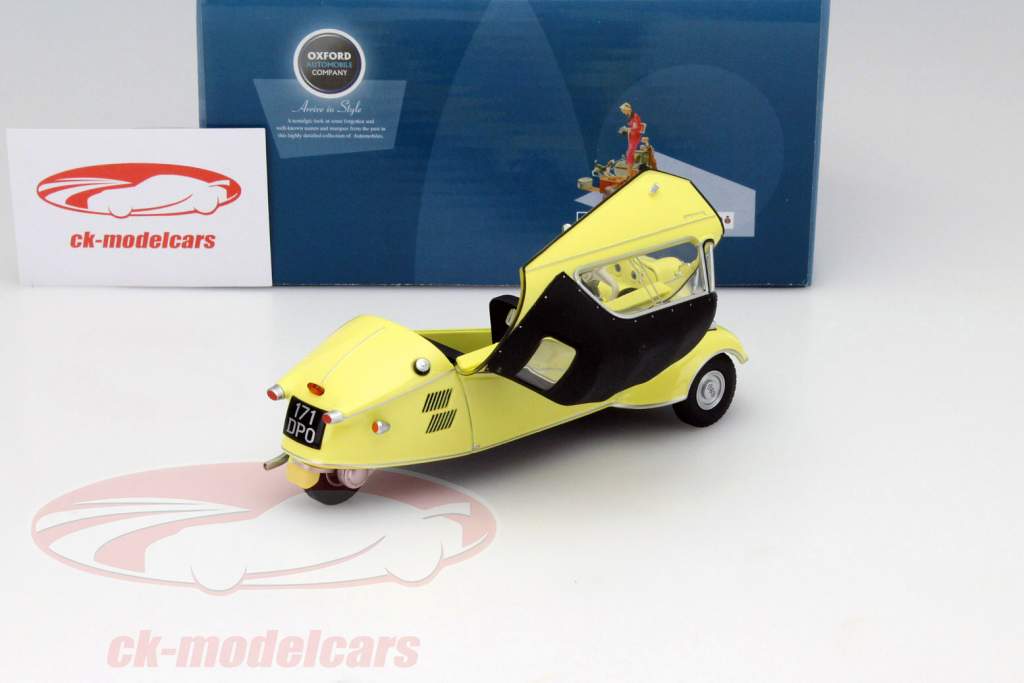 Messerschmitt KR200 Bubble amarillo 1:18 Oxford