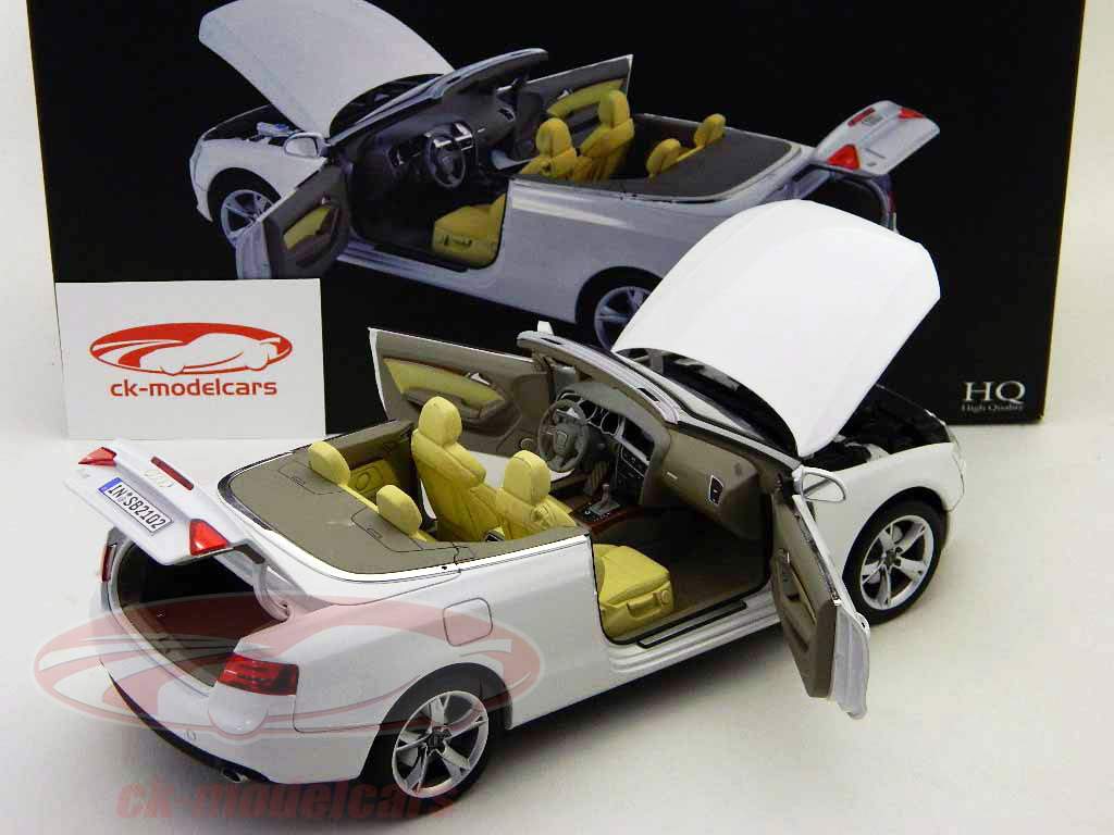 Audi A5 Cabriolet blanco / blanco Bj. 2010 1:18 Norev