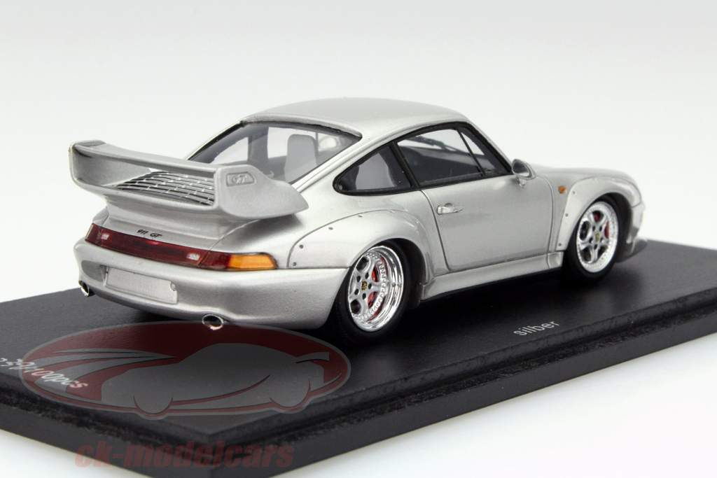 保时捷 911 993 GT 银色 1:43 Spark