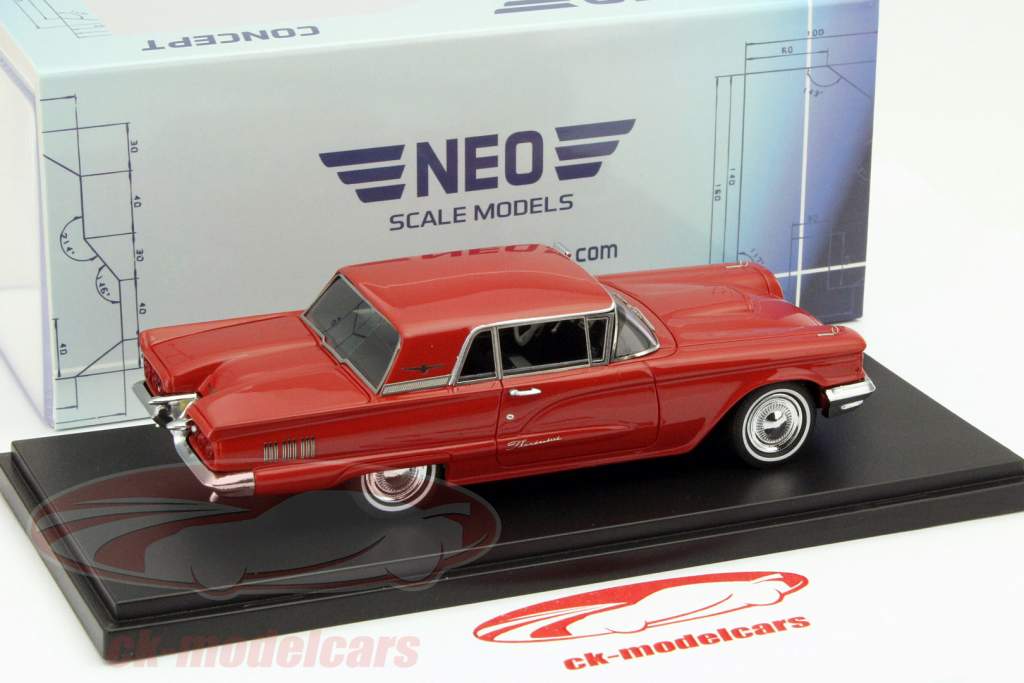 Ford Thunderbird Hardtop rot 1:43 Neo