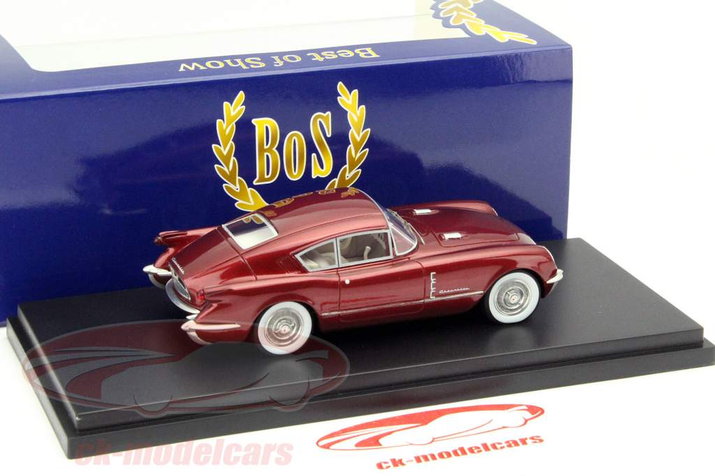 Chevrolet Corvette Corvair Concept rosso 1:43 BoS-Models