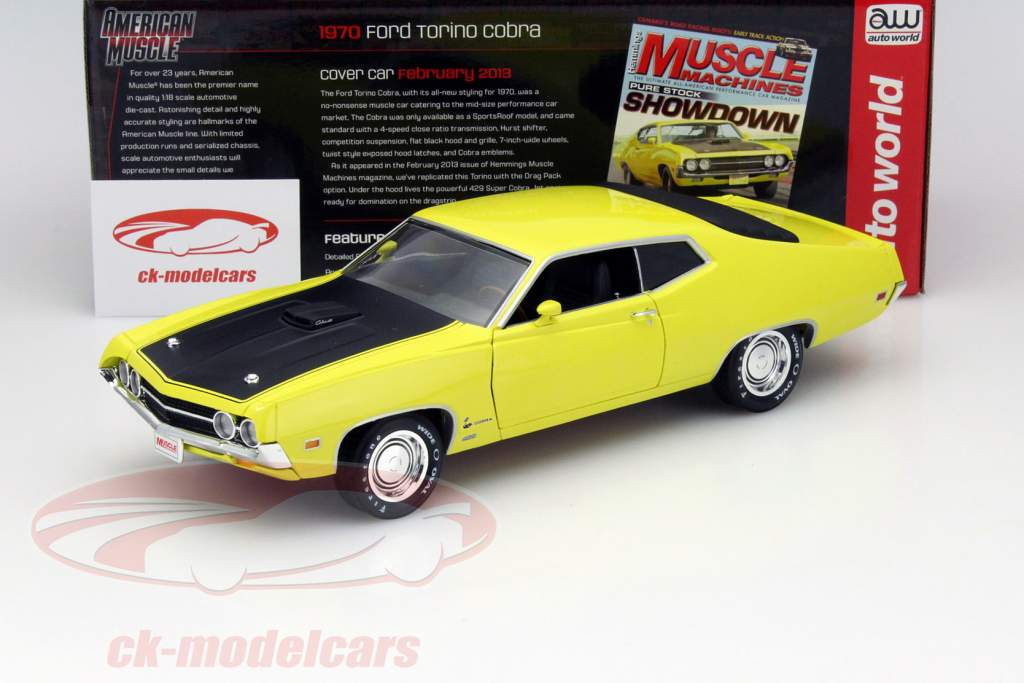 アメリカンマッスル 1/18 1970 Ford Torino GT ミニカー 京商 ミニカー | AMERICAN MUSCLE 1/18 1970 フォード トリノ GT