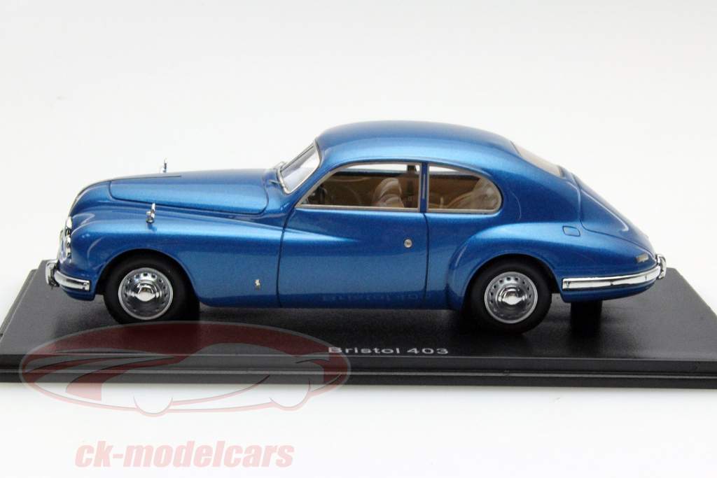Bristol 403 イヤー 1953 ブルー メタリック 1:43 Neo