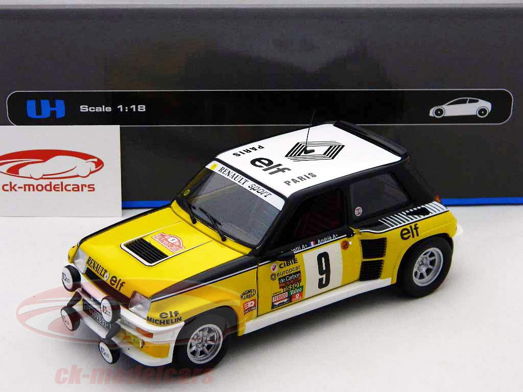 Renault 5 Turbo #9 победитель ралли Монте-Карло 1981 1:18 Universal Hobbies