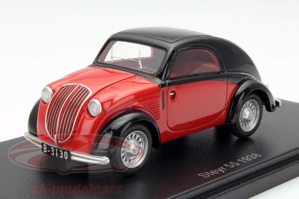 Steyr 55 新年 1938 红 / 黑 1:43 BoS-Models