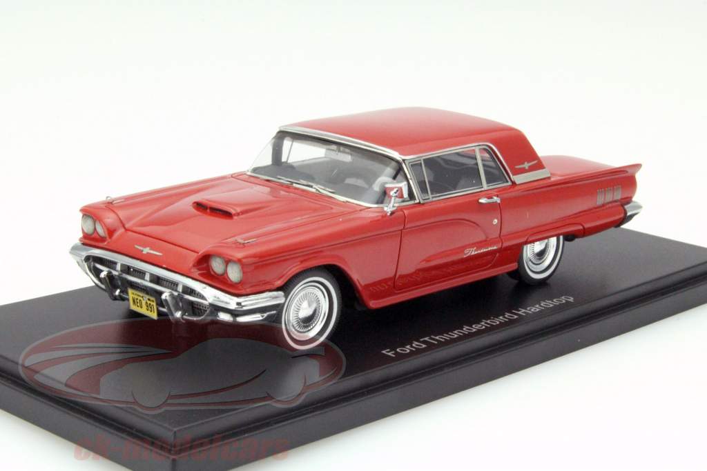Ford Thunderbird Hardtop red 1:43 Neo