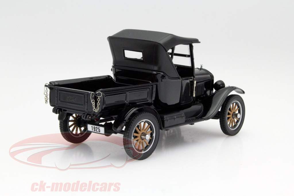 福特T型车敞篷跑车皮卡 1925年 黑色 1:24 太阳星 SunStar