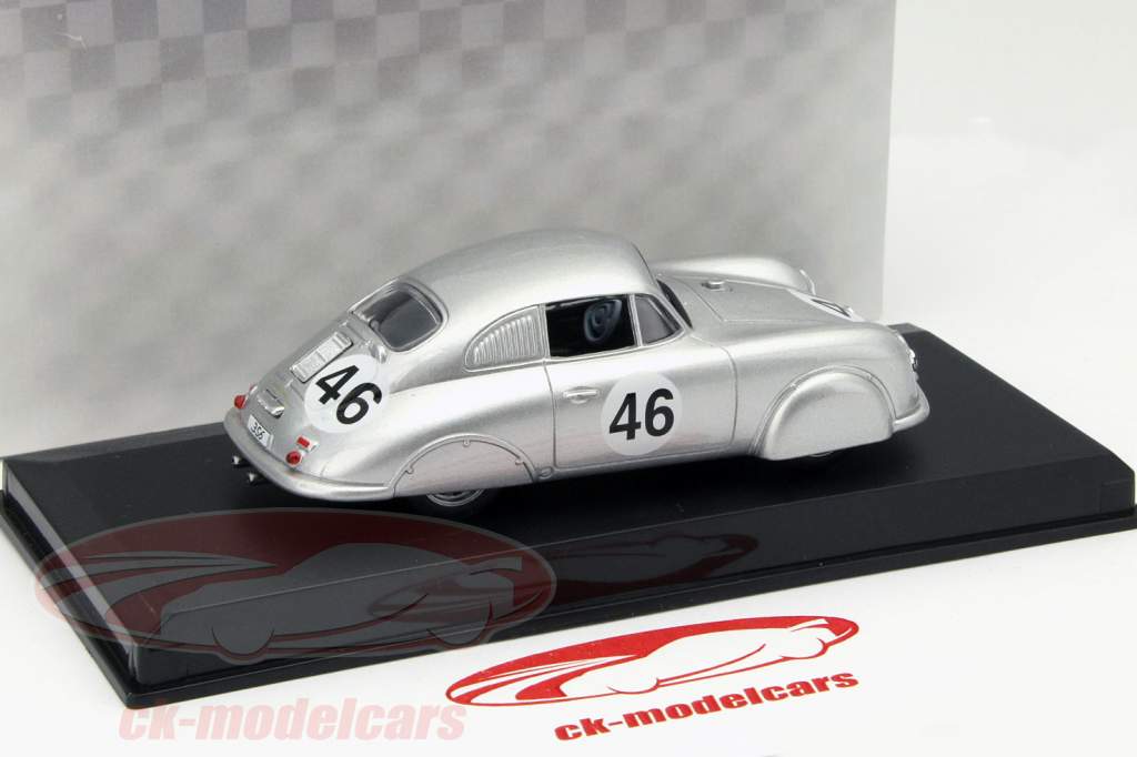 Porsche 356 SL #46 24h LeMans 1951 Mouche, Veuillet 1:43 HighSpeed