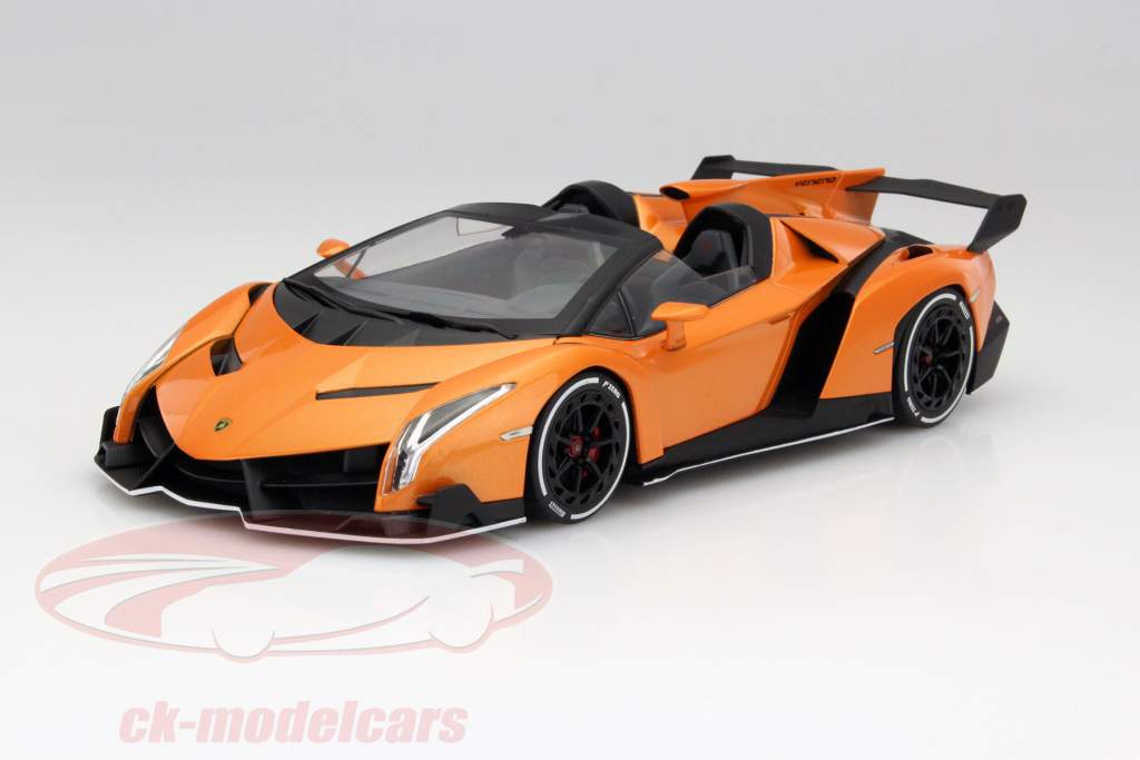 KYOSHO ランボルギーニ オレンジ 1/18 Kyosho 1:18 Lamborghini Veneno Roadster イヤー 2014 オレンジ