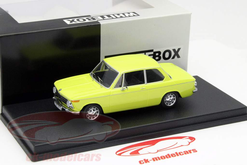 宝马 2002 黄色 1:43 WhiteBox