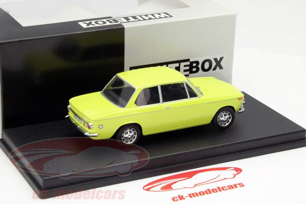 宝马 2002 黄色 1:43 WhiteBox