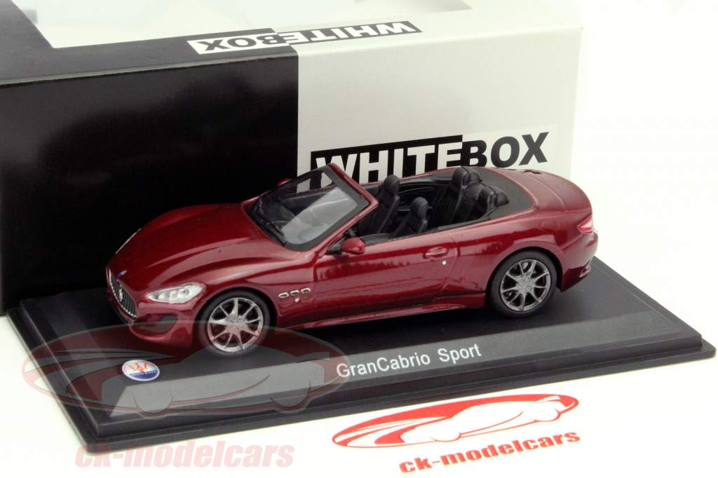 Maserati GranCabrio Sport rot 1:43 WhiteBox
