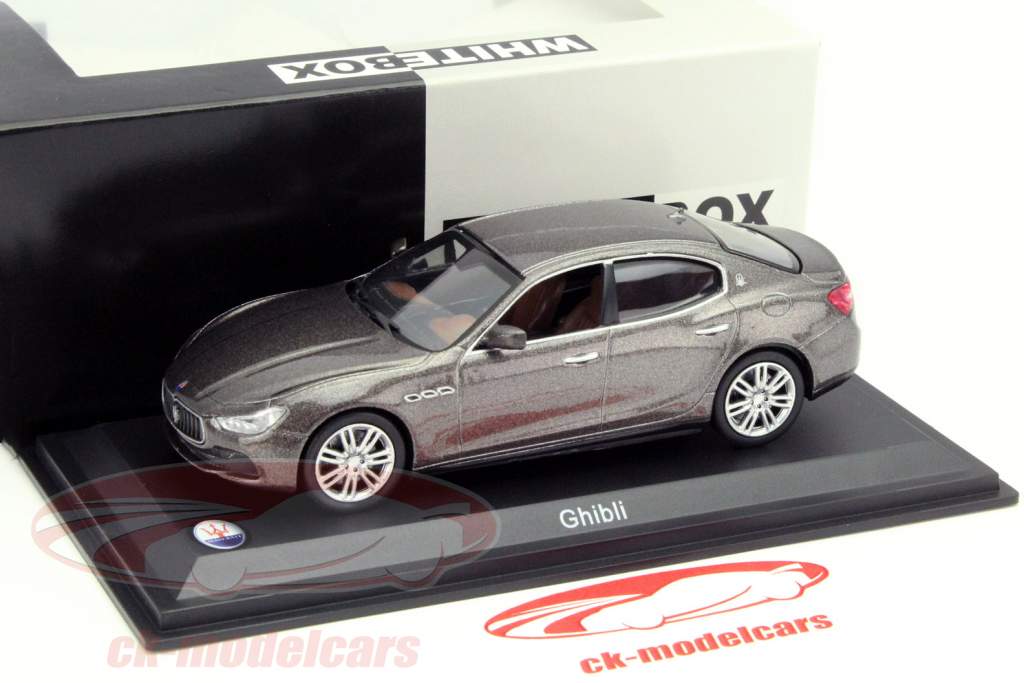 Maserati Ghibli braun metallic 1:43 WhiteBox