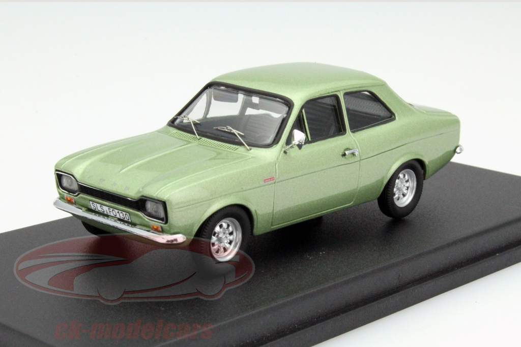 Ford Escort MKI 1300 GT grün metallic 1:43 WhiteBox