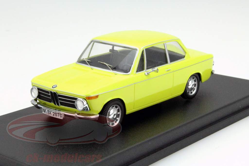 宝马 2002 黄色 1:43 WhiteBox