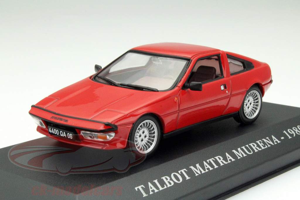 Talbot Matra Murena Baujahr 1980 rot 1:43 Altaya