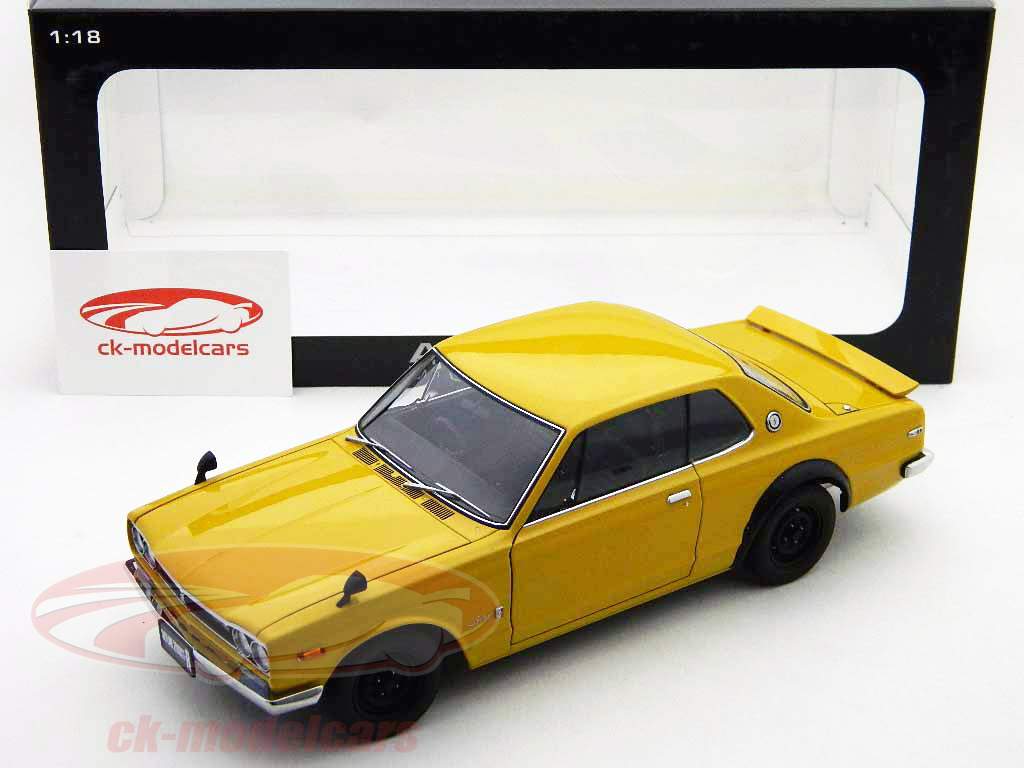 日産スカイラインGT-R（KPGC10）第一世代。ブラウン/ブラウン1時18オートアート