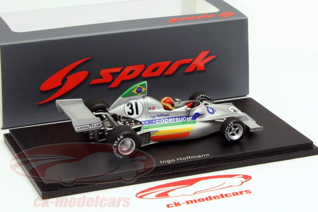 Ingo Hoffmann Copersucar FD 02 #31 Бразилия GP Формула 1 1976 1:43 Spark
