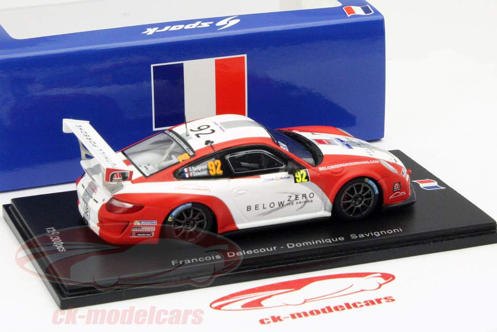 Spark ポルシェ 997 GT3 997カレラカップ 1/43 限定品 Spark 1:43 ポルシェ997 GT3 RSR＃80フライングリザードモーター