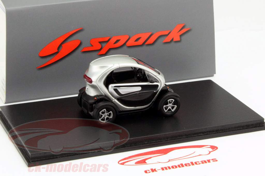 Renault Twizy 银 / 黑 1:43 Spark