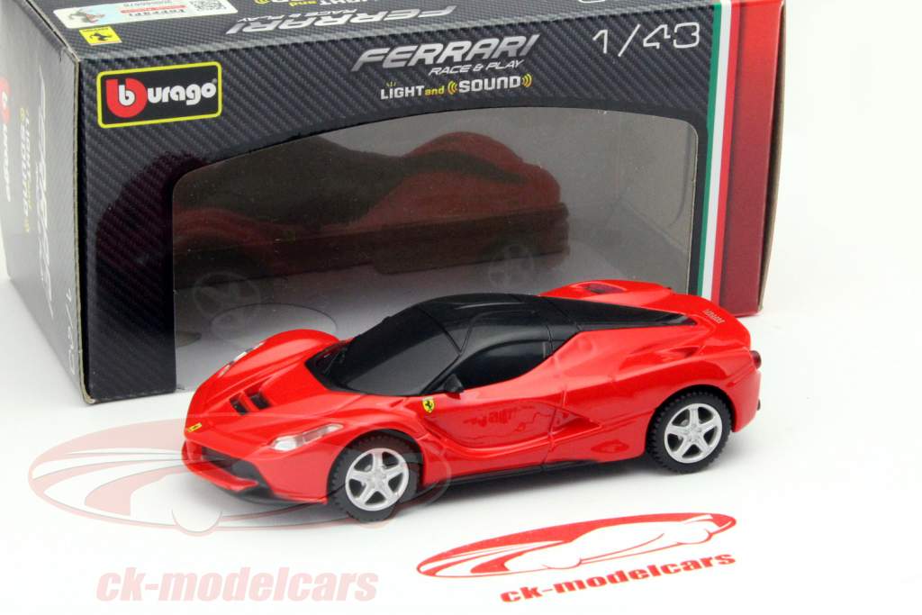 Ferrari LaFerrari Luce e Suono rosso / nero 1:43 Bburago