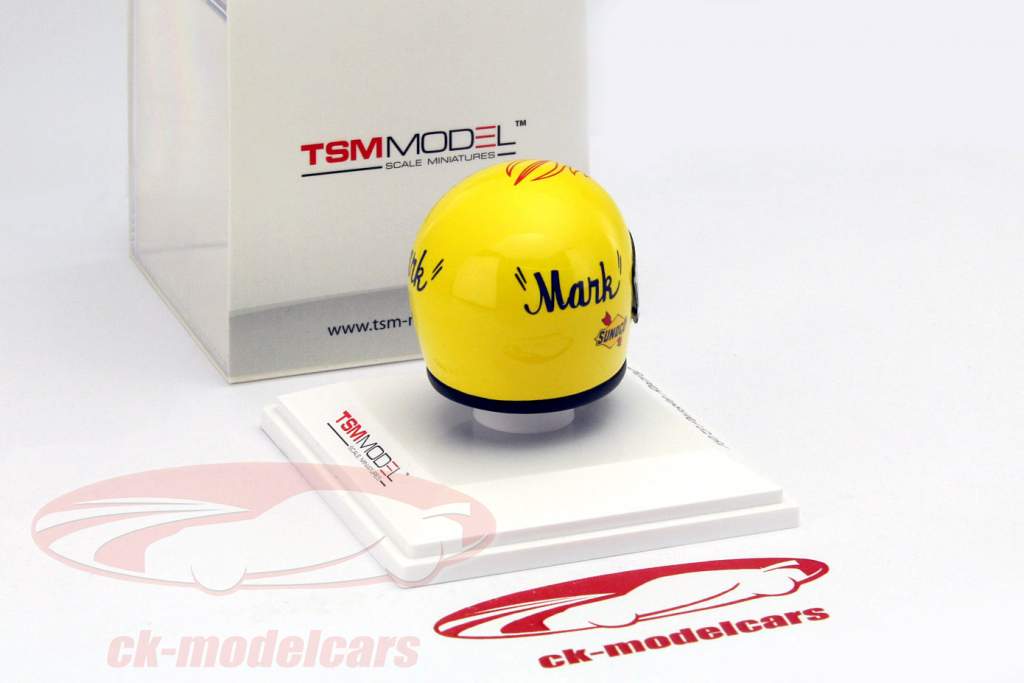 车手: 马克·多诺霍 ~ 潘世奇赛车1973年 头盔 1:8 TrueScale